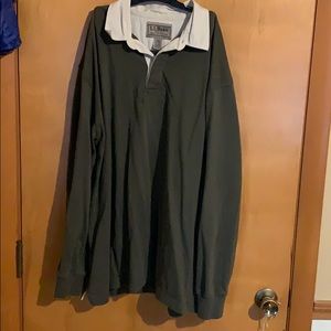 L.L Bean collard shirt